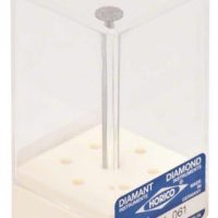 Diamante de diamante para instrumentos odontológicos, personalizado y de alta precisión, ideal para reparación y ajuste de prótesis dentales en clínicas dentales.