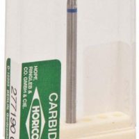 Fresado dentario personalizado para odontología, herramienta de corte CARBIDE HOPICO en caja de plástico. Instrumento dental de alta precisión para trabajos específicos en odontología.