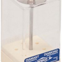 Diamant instrumento odontológico personalizado para cirugía y prótesis dental, fabricado en Alemania, con diseño compacto y precisión en la aplicación clínica.