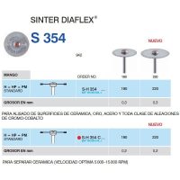 Sinter DIAFLEX S 354: guía para el trabajo con productos odontológicos personalizados y accesorios para prótesis dentales.
