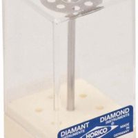 Anillo de circunferencia para instrumentos odontológicos de alta precisión en caja transparente, ideal para clínicas dentales y ortodoncia, fabricado en Alemania, marca Diamant.