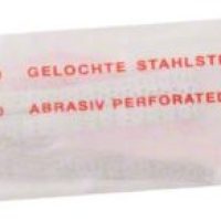 Afilados de acero perforados para odontología, productos personalizados por EXAmedic, ideal para profesionales dentales.