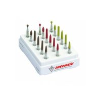 Barras de colores para pruebas de color en odontología, herramienta para análisis y comparación de tonos dentales personalizados.