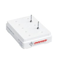 Cuidado dental personalizado con juego de calibración para odontología, marcas Intensiv, ideal para ajustes precisos en clínicas dentales.