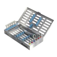 Instrumentos odontológicos personalizados de alta calidad en EXAmedic, ideales para clínicas dentales y profesionales de la odontología. Material duradero y diseño ergonómico para procedimientos precisos.