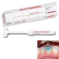 UniglossaPasta odontológica personalizada para tratamientos dentales con material de alta precisión y uso fácil.