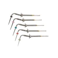 Puntas de alta precisión para tratamientos odontológicos personalizados, hechas de acero inoxidable y diseñadas para instrumentación dental especializada.