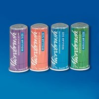 Jeringuillas desechables para aplicaciones odontológicas en diferentes colores y tamaños, ideales para profesionales que buscan precisión y higiene.