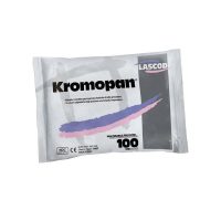 Alginate Kromopan para impresiones dentales precisas y duraderas, ideal en odontología, con alta elasticidad y fácil desmoldado. Producto de calidad para profesionales de la salud bucal.