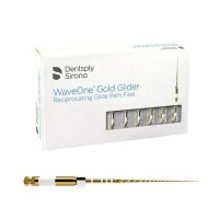Dentsply Sirona WaveOne Gold Glider archivo de caminos de glider reciprocos para odontología, productos personalizados.