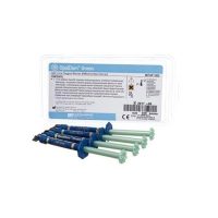 OpalDam Green para restauraciones odontológicas personalizadas, material de alta calidad en envase transparente, ideal para odontólogos que buscan precisión y durabilidad en sus procedimientos.