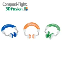 3D Fusion componentes para prótesis dentales personalizadas, fabricados con tecnología Composi-Tight para ajustes precisos y cómodos. Ideal para laboratorios odontológicos y clínica dental.