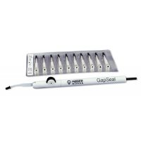 Tinte odontológico personalizado para sellado de espacios en tratamientos dentales, ideal para odontólogos, mejora la precisión y el resultado en procedimientos de sellado dental, compatible con productos como GapSeal.