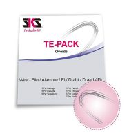 Alto texto solo: Caja de alambres ortodónticos personalizados para odontología, ideal para tratamientos con variedad de dimensiones y componentes de alta calidad.