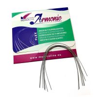 Arcos Ni-Ti superelásticos para ortodoncia, productos odontológicos personalizados de alta calidad, ideales para aplicaciones que requieren flexibilidad y resistencia en tratamientos dentales.