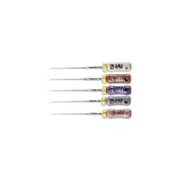 Agujas de inyección odontológicas personalizadas para procedimientos dentales con diferentes colores y tamaños.