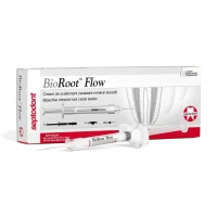 Cemento biocerámico para sellado radicular y odontología personalizada, con tecnología BioActive, destinado a profesionales dentales para mejorar tratamientos de endodoncia.