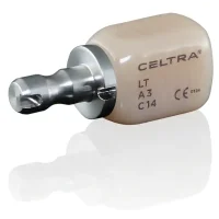 Avance de la imagen en un implante dental personalizado de alta precisión para odontología.