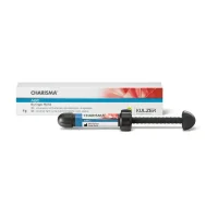 Siringa de relleno para productos odontológicos personalizados Charisma ABC, ideal para mezcla y aplicación precisa en tratamientos dentales.