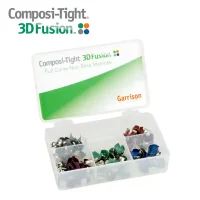 3. Tiras de matriz de curvas completas sin pegamento Compo-Tight 3D Fusion para odontología personalizada.