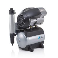 Compresor de aire dental DÜRR DENTAL para odontología, compacta y silenciosa, ideal para clínicas dentales y laboratorios.