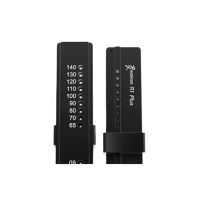 Rango de medidores dentales personalizados Ruler, herramienta odontológica para medición precisa de alturas en tratamientos odontológicos y prostodoncia.