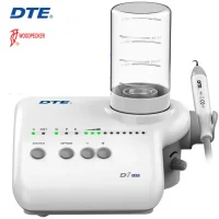 DTE D7 LED equipo de odontología con accesorios para procedimientos dentales y personalización de productos odontológicos.