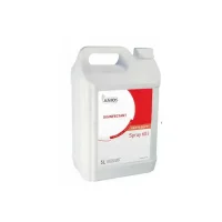 Acondicionador de desinfectante bucal en spray de 5 litros, ideal para la higiene odontológica y la desinfección de instrumentos dentales.