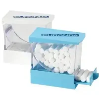 Contenedor de pastillas y productos odontológicos personalizados de Euroonda para clínicas dentales.