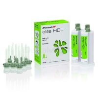 Zhermack elite HD+ productos odontológicos de alta calidad para restauraciones dentales, incluyendo material de impresión hidrofilico y set ligero de alta precisión, ideales para profesionales de la odontología.