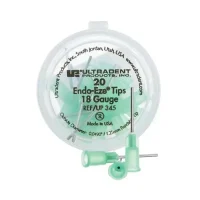 Algodón odontológico Endo-Eze de ultra respuesta para tratamientos root canal, 18 gauge, paquete de 20 unidades.