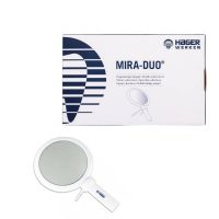 Espejo dental doble cara MIRADUO de Hager Werke, ideal para odontología, con diseño ergonómico y óptima visión para procedimientos precisos.