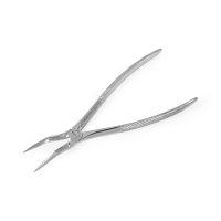 Pinzas odontológicas personalizadas de alta precisión para el cuidado dental profesional, fabricadas en acero inoxidable y adaptadas a las necesidades específicas del odontólogo.