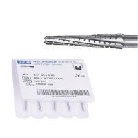 Turbina dental de alta precisión con accesorios para odontología, ideal para procedimientos de caries y restauración. Calidad y tecnología alemana en productos odontológicos personalizados.