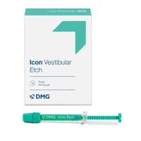 Árbol texto: Jeringa de gel de grabado Icon Vestibular Etch para odontología.