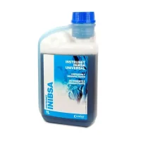 Limpiador y desinfectante para instrumentos odontológicos, INIBSA, productos odontológicos personalizados, desinfectante universal para clínica dental, higiene y sanitización en odontología.