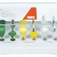 Brocas odontológicas personalizadas en variedad de colores y tamaños, ideales para procedimientos dentales precisos y seguros, disponibles en EXAmedic.