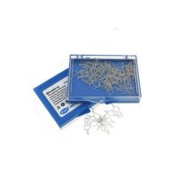 Varillas de ortodoncia personalizadas en caja de almacenaje para tratamientos dentales.