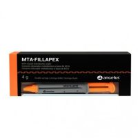 Endodóntico sellador MTA Fillapex para tratamientos dentales de alta calidad, en jeringa de 4g, ideal para odontólogos que buscan precisión y durabilidad en restauraciones.