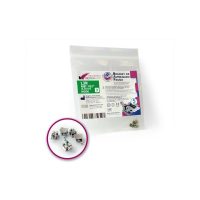 Lámina de autoligado pasivo para ortodoncia, braket, personalizada, de alta calidad, ideal para tratamientos ortodónticos, compatible con diferentes sistemas de brackets, fabricada por EXAmedic.