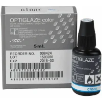 OPTIGLAZE color, material de caracterización ligera para odontología, en envase de 5 ml, ideal para procedimientos de restauración dental y personalización en odontología.