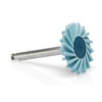 Rejilla de pulido para prótesis dentales, herramienta de precisión para odontología, fabricada por EXAmedic para trabajos de acabado y reparación.