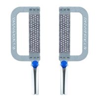 Resurreción odontológica personalizada con matrices de diamante para estabilizar restauraciones dentales.