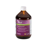 Pala Xtreme adhesivo para prótesis dentales, resistente a fracturas, de uso universal, en frasco de 500 ml para aplicaciones odontológicas automáticas y duraderas.