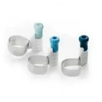 Personalizadores odontológicos de alta precisión con diferentes colores y tamaños para ajustes perfectos en tratamientos dentales.