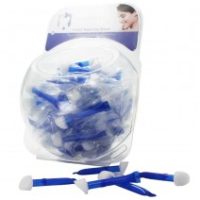 Surtido de cera y accesorios dentales personalizados en envase transparente.