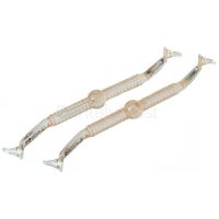 Barra de inserción de hueso de titanio para implantología dental en odontología personalizada.