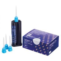 Temp-smart dc cartucho de silicona para restauraciones dentales, fácil de aplicar y personalizado.