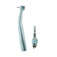 Evacuador dental neumático con diseño ergonómico y componentes personalizables para odontólogos, ideal para una limpieza eficaz y cómoda en tratamientos odontológicos.