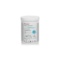 Zeta 2 Sporex Zhermack, polvo desinfectante para instrumentos odontológicos, en envase de 900 g, utilizado para desinfección y esterilización en clínicas dentales, compatible con diferentes materiales.